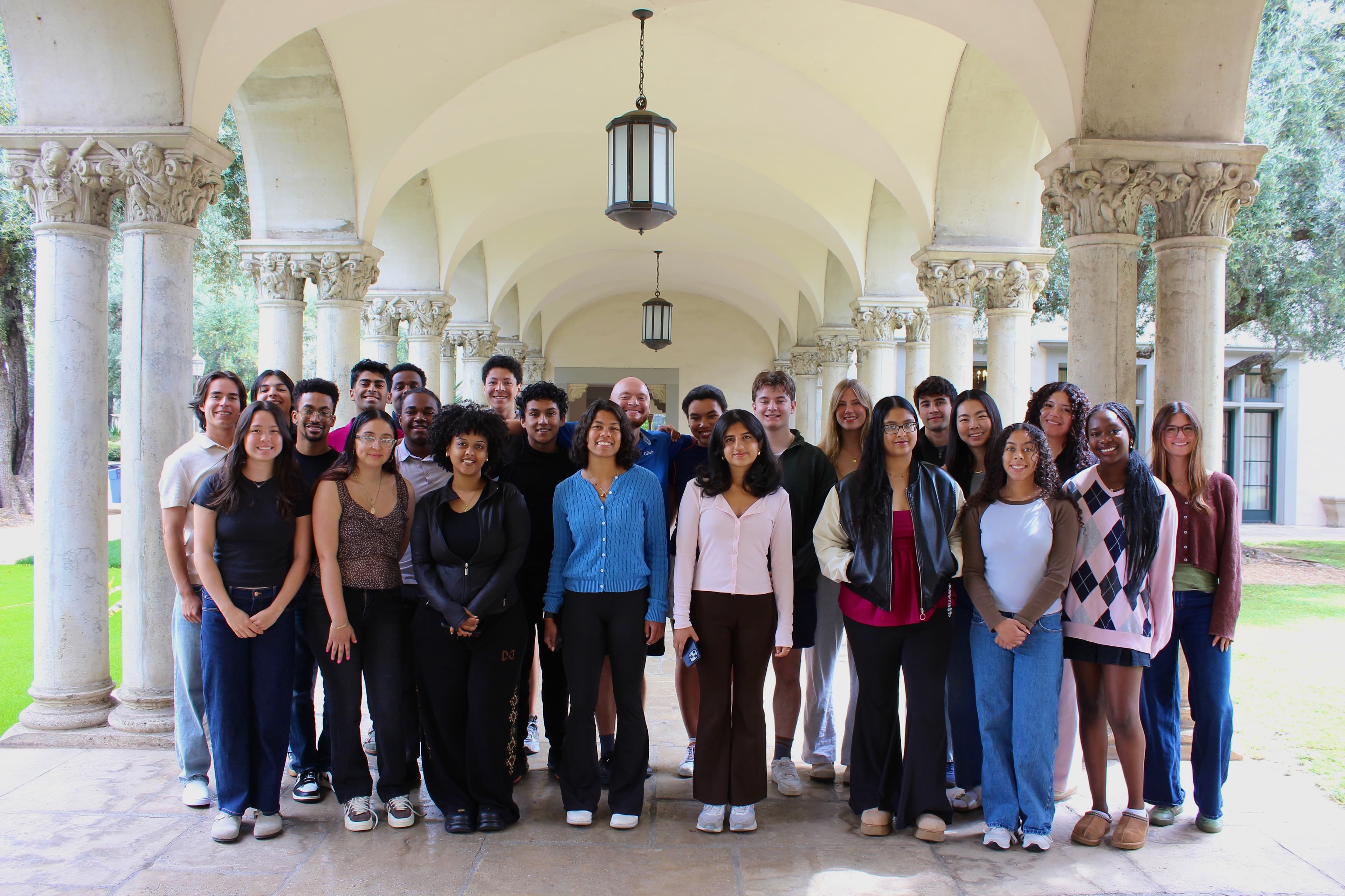 Students learning together